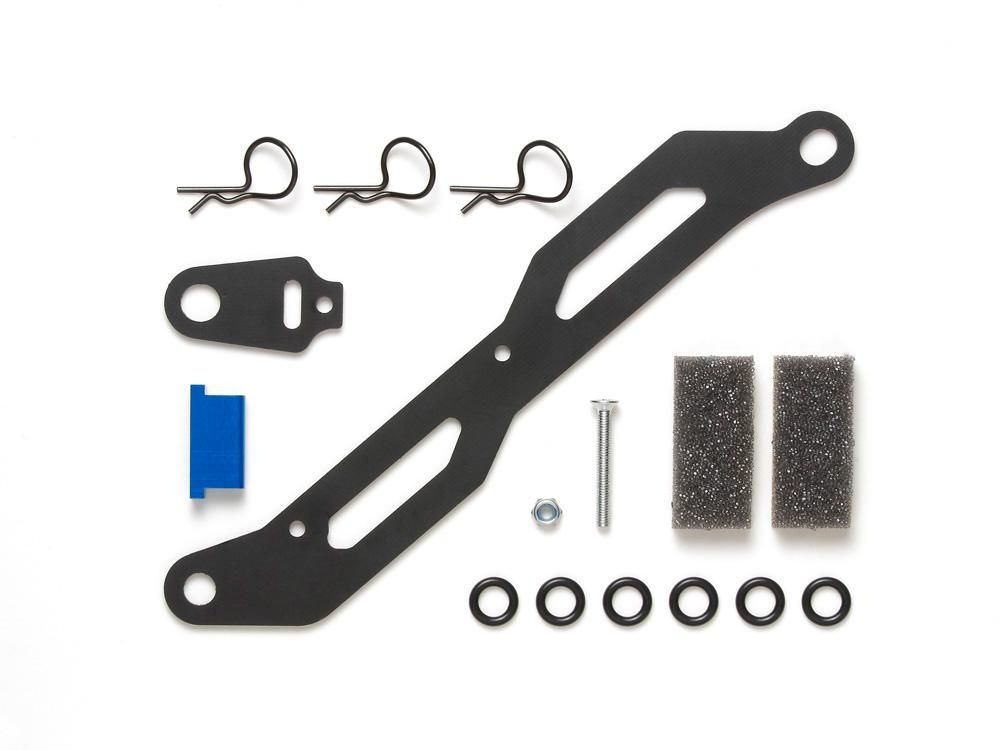 OP-1555・タミヤ製 OP.1555 TT-02 FRPバッテリープレート