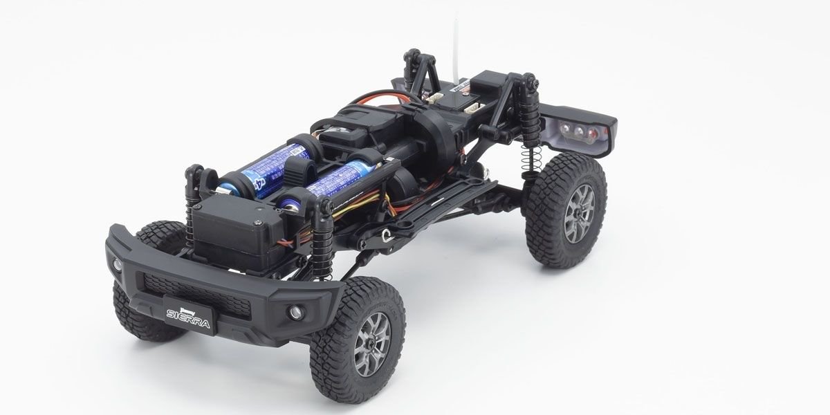 32523MB・京商製 ラジオコントロール 電動 クローリングカー ミニッツ4×4シリーズ レディセット スズキ ジムニーシエラ  ブリスクブルーメタリック - ＹＹラジコン倶楽部-Ｗｅｂ ｓｈｏｐ