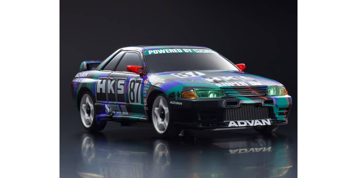 32618HK・京商製 ミニッツAWD HKS スカイライン GT-R (R32) 1993 #87 