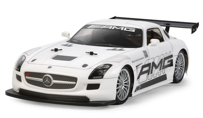 58566・タミヤ製 1/10RC メルセデス・ベンツ SLS AMG GT3（TT-02 