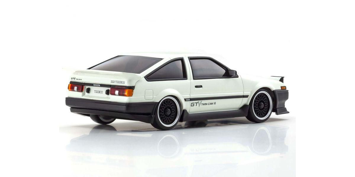 ミニッツAWD トヨタ スプリンター トレノ AE86 GTV ホワイト-