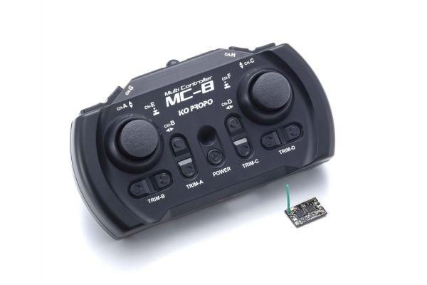 82013・京商製 KO PROPO MC-8送信機(ミニッツEVOレシーバー付)　- ＹＹラジコン倶楽部-Ｗｅｂ ｓｈｏｐ