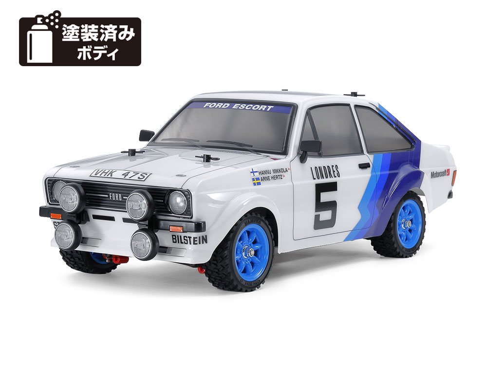 58687・タミヤ製 1/10RC フォード エスコート Mk.II ラリー (MF-01Xシャーシ) - ＹＹラジコン倶楽部-Ｗｅｂ ｓｈｏｐ