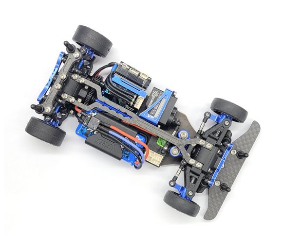 GL racing GLA 1/27 シャフトドライブ4WD シャーシキット-