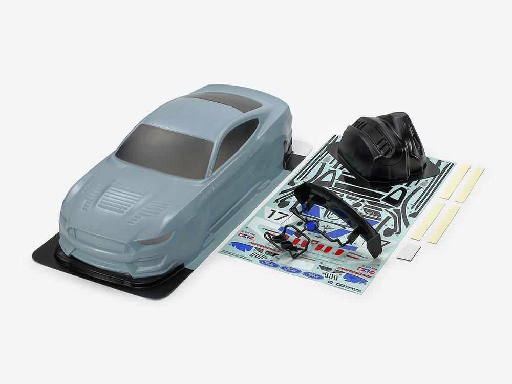 47485・タミヤ製　1/10RC フォードマスタングGT4 塗装済ボディセット (コルサグレイ)　- ＹＹラジコン倶楽部-Ｗｅｂ ｓｈｏｐ