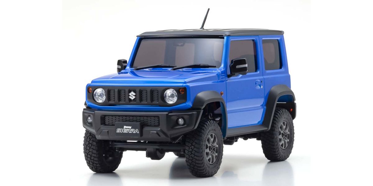 野花 卯月 京商 ミニッツ4×4 スズキ ジムニーシエラ ブルーメタリック