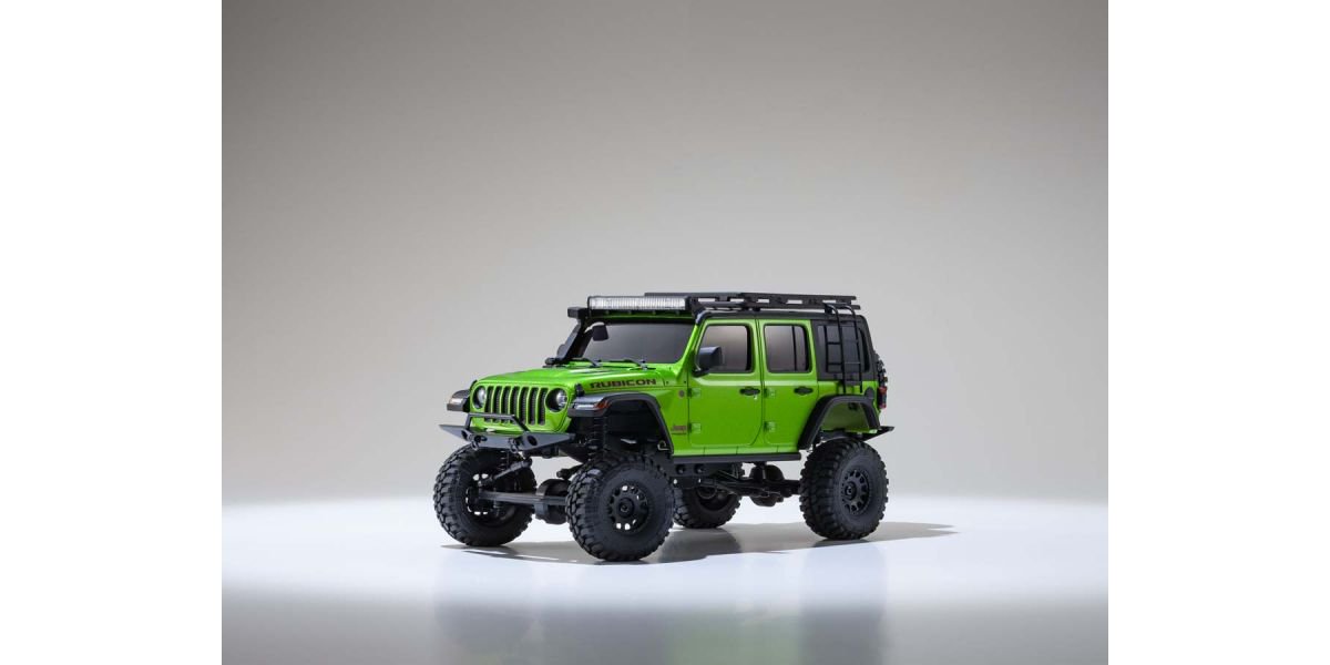 32528GR・京商製 ラジオコントロール 電動 クローリングカー ミニッツ4×4シリーズ レディセット ジープ ラングラー アンリミテッド ルビコン  アクセサリーパーツ付 モヒート - ＹＹラジコン倶楽部-Ｗｅｂ ｓｈｏｐ