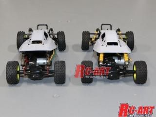 WP-0159・RC-ART製 グラスホッパー1＆2用リヤワイド六角ホイール