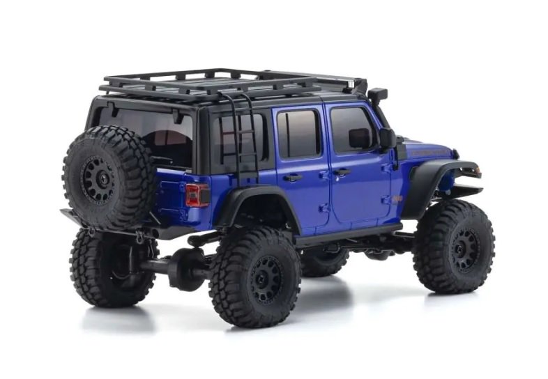 32528MB・京商製 ラジオコントロール 電動 クローリングカー ミニッツ4×4シリーズ レディセット ジープ ラングラー アンリミテッド ルビコン  アクセサリー付 オーシャンブルーメタリック - ＹＹラジコン倶楽部-Ｗｅｂ ｓｈｏｐ