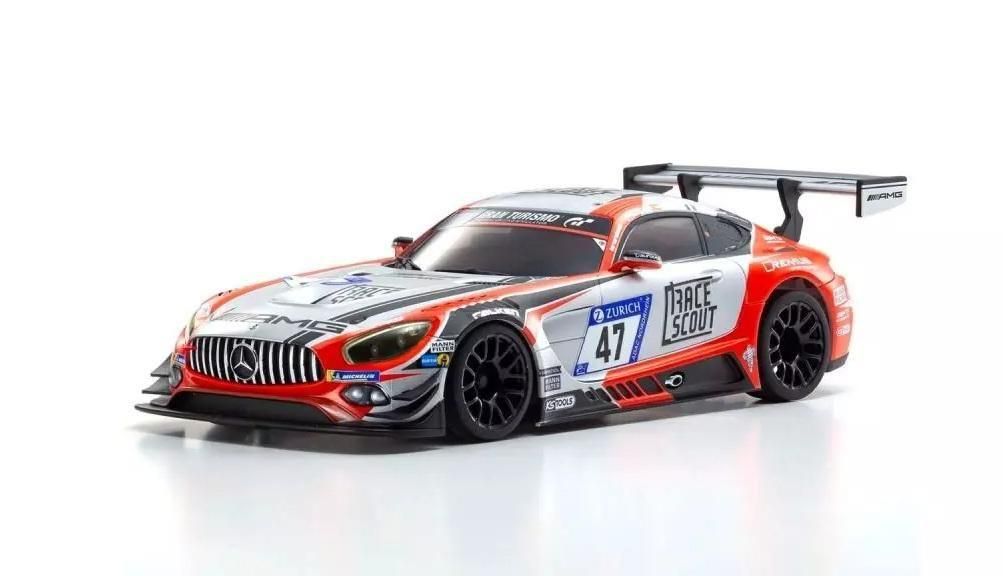 ミニッツ ASC メルセデスAMG GT3 No.4【MZP241YBK】 MZP257FRS・京商製 ASC MR04W-MM Mercedes-AMG GT3 No.47 24H