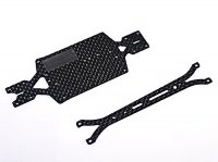 AMZ-OP035RC AtomicAMZ 98mm Carbon Chassis (For Lexan Body)