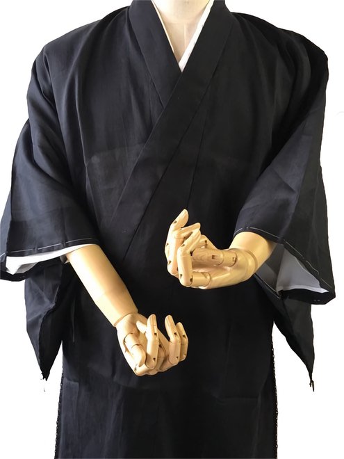 京麻(麻８５％：綿１５％）布袍 浄土真宗本願寺派 - 法衣や袈裟のご