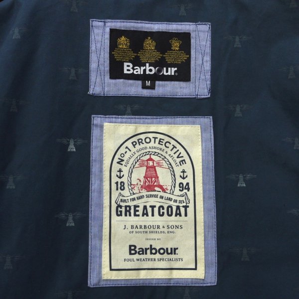 barbour greatcoat jacket