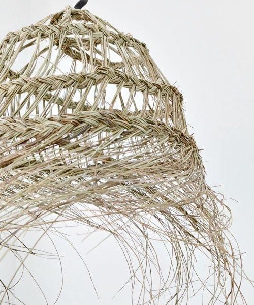 水草ランプシェードL5 透かし釣鐘L - モロッコ雑貨 Bab el Khair