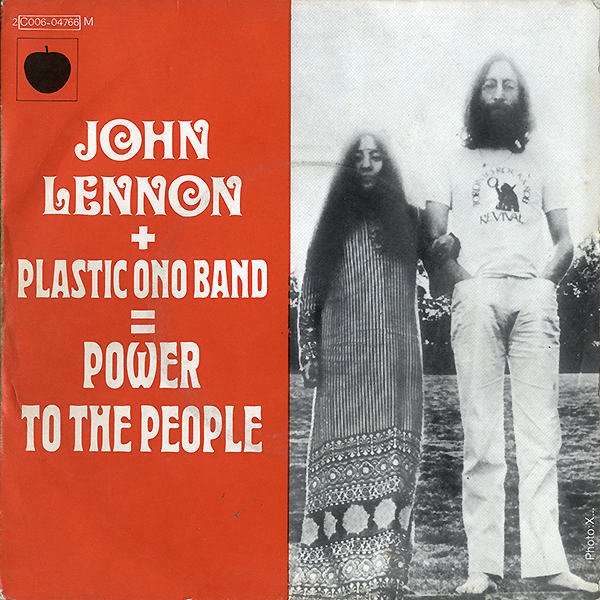 JOHN LENNON + PLASTIC ONO BAND / Power To The People [7INCH