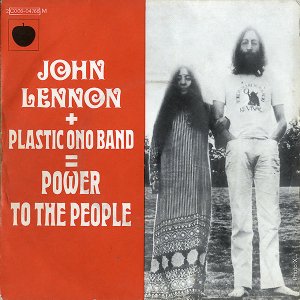 JOHN LENNON + PLASTIC ONO BAND / Power To The People [7INCH]