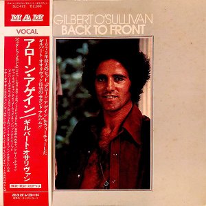 GILBERT O'SULLIVAN / Back To Front [LP]