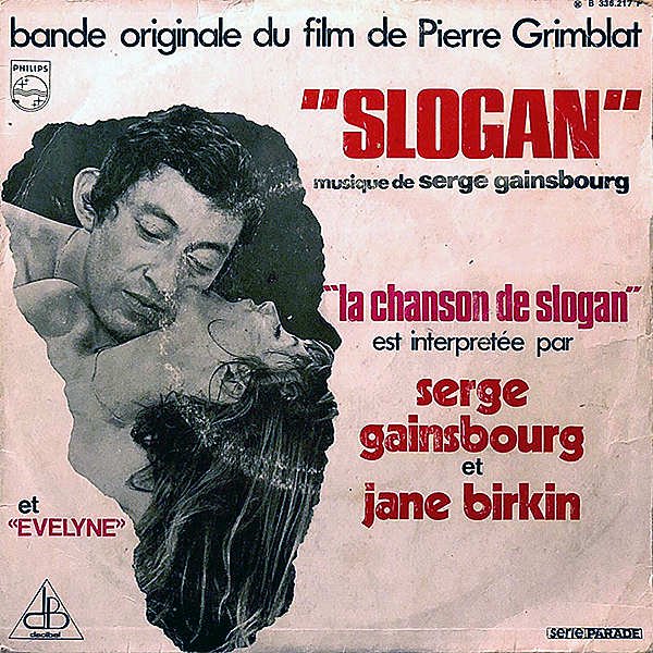 人気商品 イタリア盤 Birkin 『Slogan』セルジュ・ゲンスブール ...