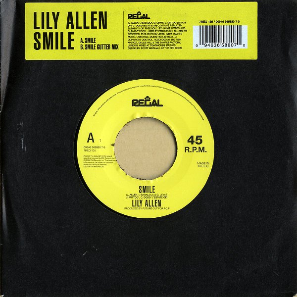 LILY ALLEN / Smile [7INCH] - レコード通販オンラインショップ 