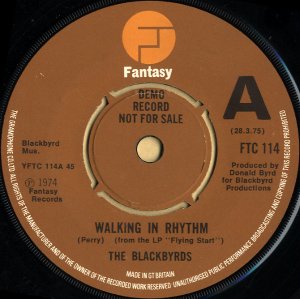 THE BLACKBYRDS / Walking In Rhythm [7INCH]