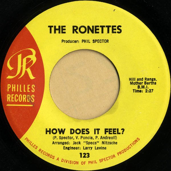 THE RONETTES / How Does It Feel? [7INCH] - レコード通販オンライン