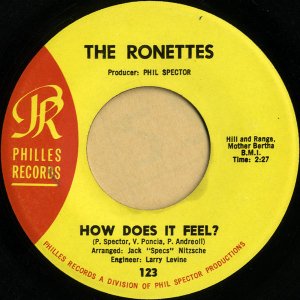 THE RONETTES / How Does It Feel? [7INCH]