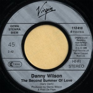 DANNY WILSON / The Second Summer Of Love [7INCH]