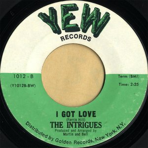 THE INTRIGUES / The Language Of Love [7INCH]