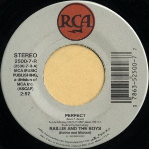 BAILLIE AND THE BOYS / Perfect [7INCH]