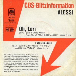 ALESSI / Oh, Lori [7INCH]