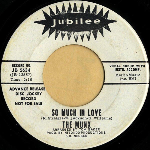 the munx so much in love レコード