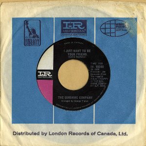 THE SUNSHINE COMPANY / I Just Want To Be Your Friend [7INCH]