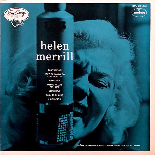 Helen Merrill ヘレンメリル With Clifford Brown (180グラム