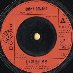 DONNY OSMOND / C'mon Marianne [7INCH]