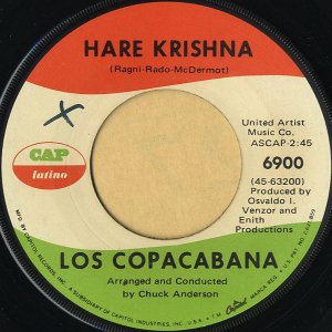 LOS COPACABANA / Hare Krishna [7INCH]