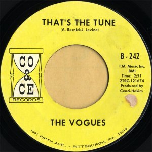 THE VOGUES / That's The Tune [7INCH]