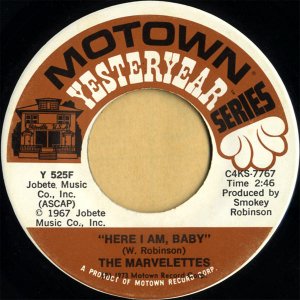 THE MARVELETTES / Here I Am, Baby [7INCH]