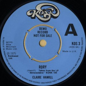 CLAIRE HAMILL / Rory [7INCH]