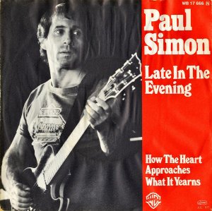 PAUL SIMON / Late In The Evening [7INCH]