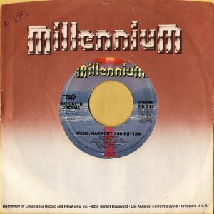 BROOKLYN DREAMS / Music, Harmony And Rhythm [7INCH]