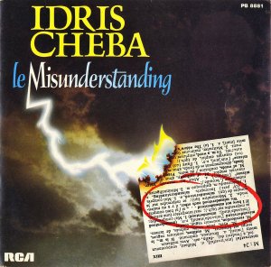 IDRIS CHEBA / Le Misunderstanding [7INCH]