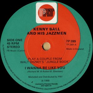 KENNY BALL AND HIS JAZZMEN / I Wanna Be Like You [7INCH]