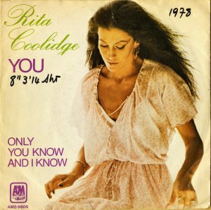 RITA COOLIDGE / You [7INCH]