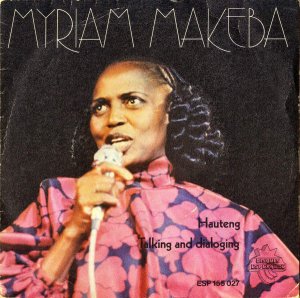 MYRIAM MAKEBA / Talking And Dialonging [7INCH]