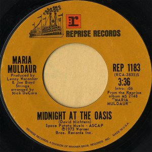 MARIA MULDAUR / Midnight At The Oasis [7INCH]