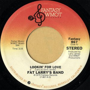 FAT LARRY'S BAND / Lookin' For Love [7INCH]