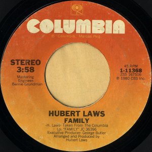 HUBERT LAWS / Family [7INCH]