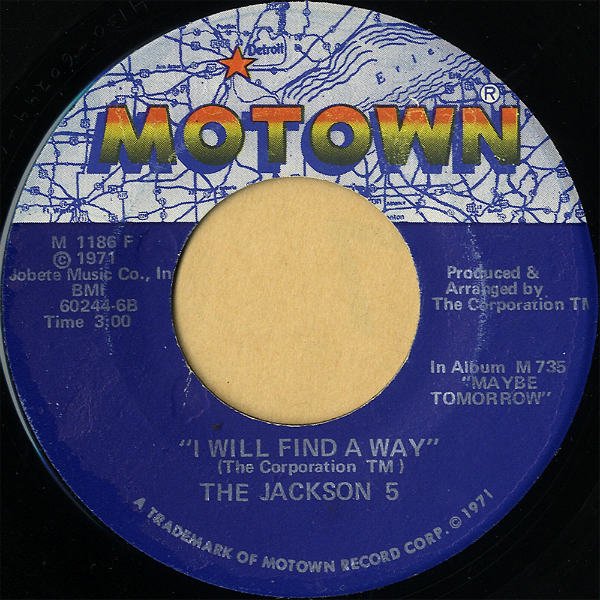 THE JACKSON 5 / I Will Find A Way [7INCH] - レコード通販オンライン