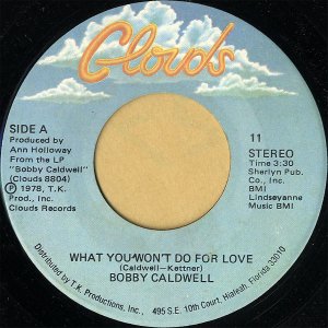 BOBBY CALDWELL / What You Won't Do For Love [7INCH]