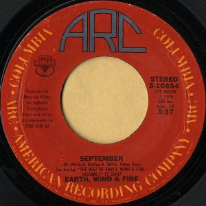 EARTH, WIND AND FIRE / September [7INCH]